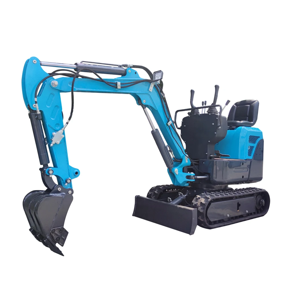 Excellent Quality Mini Digger Excavator 1 Ton With Hydraulic Hammer
