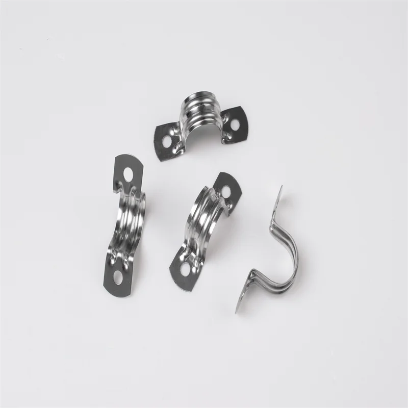 Finely Processed Professional Design Durable Wholesale Round Galv Steel Pipe Clamps