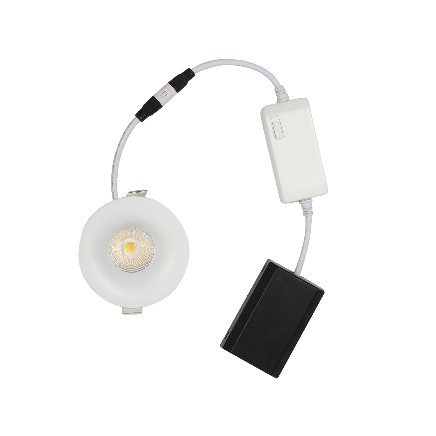 Hyundai New Main Lamp COB Spotlight Ultra Anti-Glare Aluminum Spotlight Recessed LED Downlight Spotlight Indoor Lighting