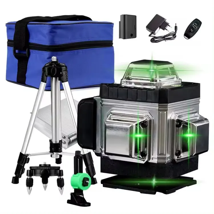 LARIX 16 line 4D High precision Self-leveling Laser laser level machine  strong light Vertical Cross Line Laser
