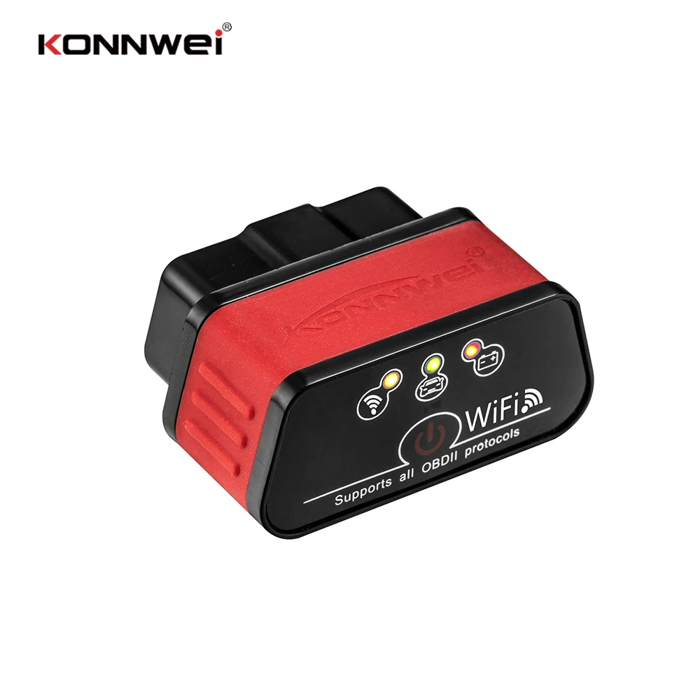  ELM327 OBDII OBD2 KW903 WiFi считыватель кодов неисправностей автомобиля obdii диагностический сканер автомобильный инструмент для