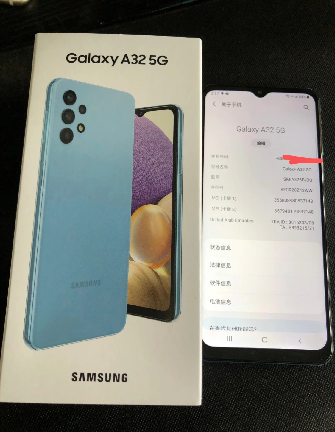 Wholesale Galaxy A32  Original Mobile Phone Unlock For Samsung Galaxy A32 5g A325 A326 G781 G981 G986 G988 128gb 256gb