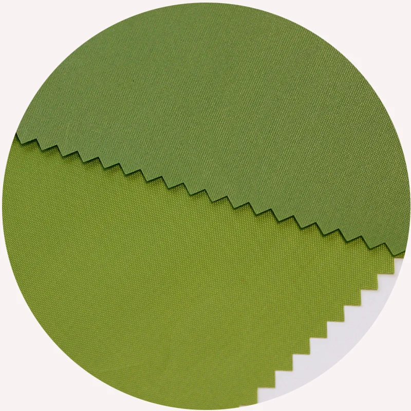 Ready To Ship 190t / 210t Taffeta Fabric Pu Coated Waterproof And Flame Retardant Taffeta Fabric For Raincoat