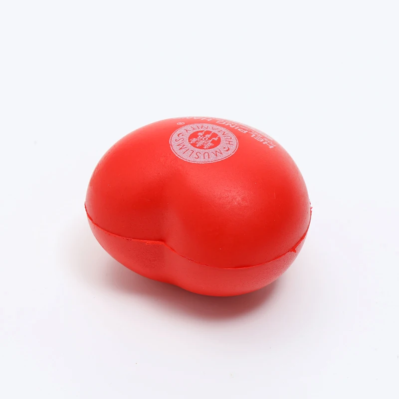 Deskjoy Promotional Creative Custom Anti PU Heart Shaped Stress Balls For Adults