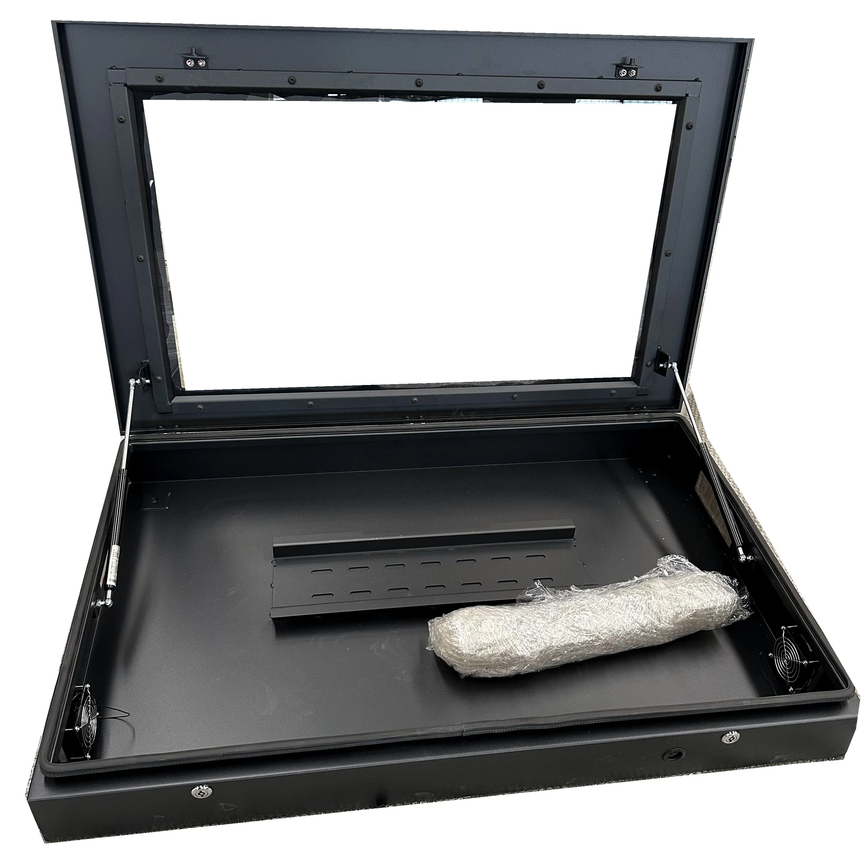 Customized 55' Outdoor Waterproof Non Touch LCD Display Monitor Screen case Secure