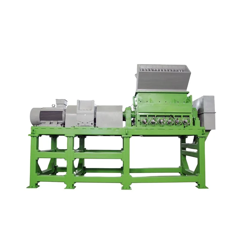 Double shaft shredder Best !!!Dura-shred American Standard recycled tires rubber powder price