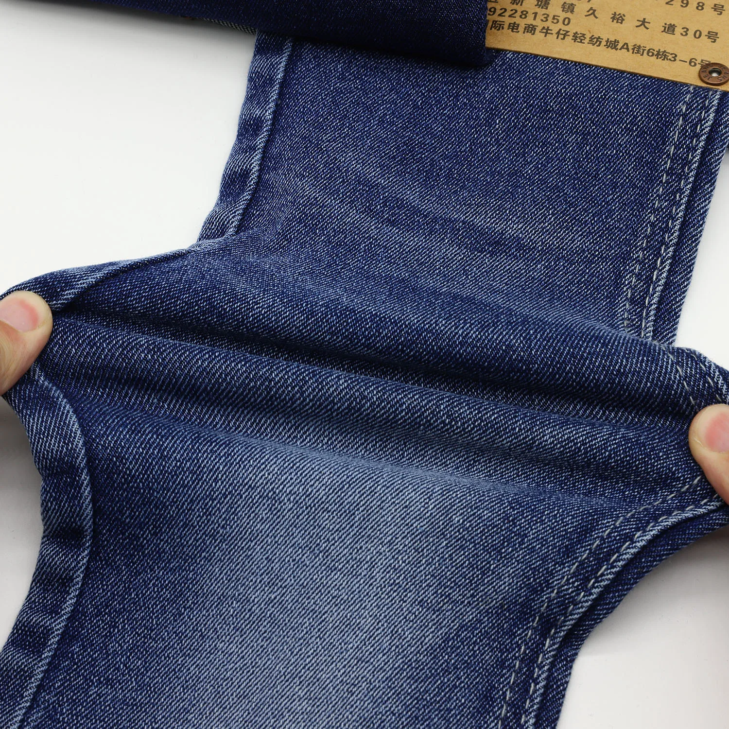 Manufacturer Direct Price by Yard 11.8 OZ 61 Cotton Jeans Fabric Denim Wholesale