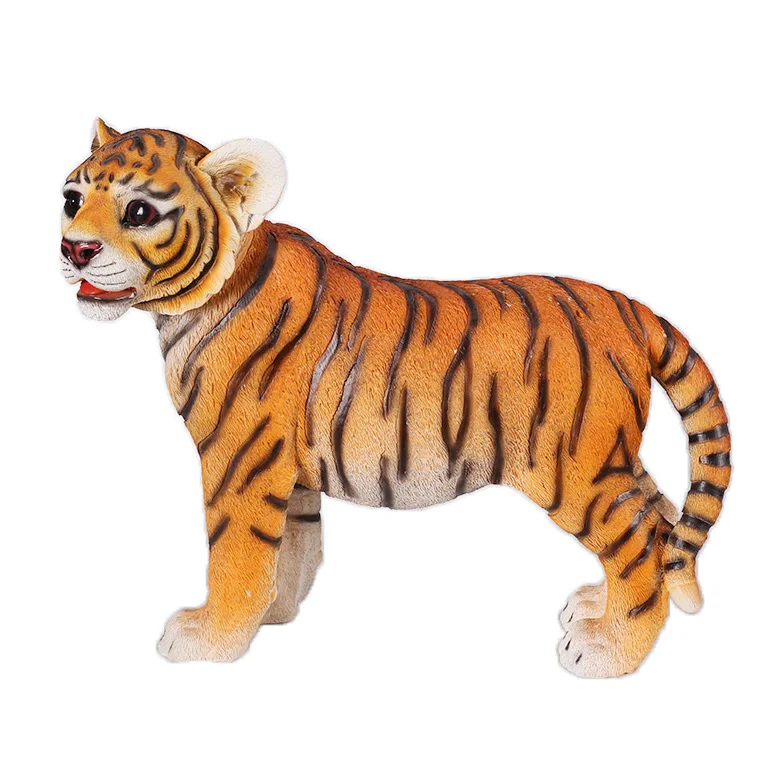 
Tiger Figures Wild Life Zoo Animal Figurine Educational Creature Figurine Decor 