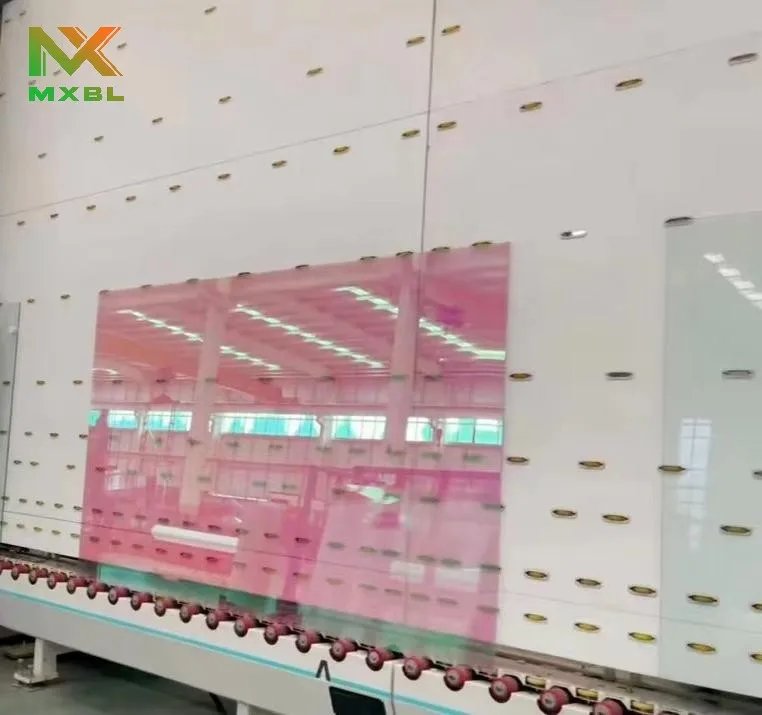 Mei Xin Glass Manufacturer Dichroic Glass 6mm Iridescent Color Coating Glass Panel in Blue Purple  Green for Custom