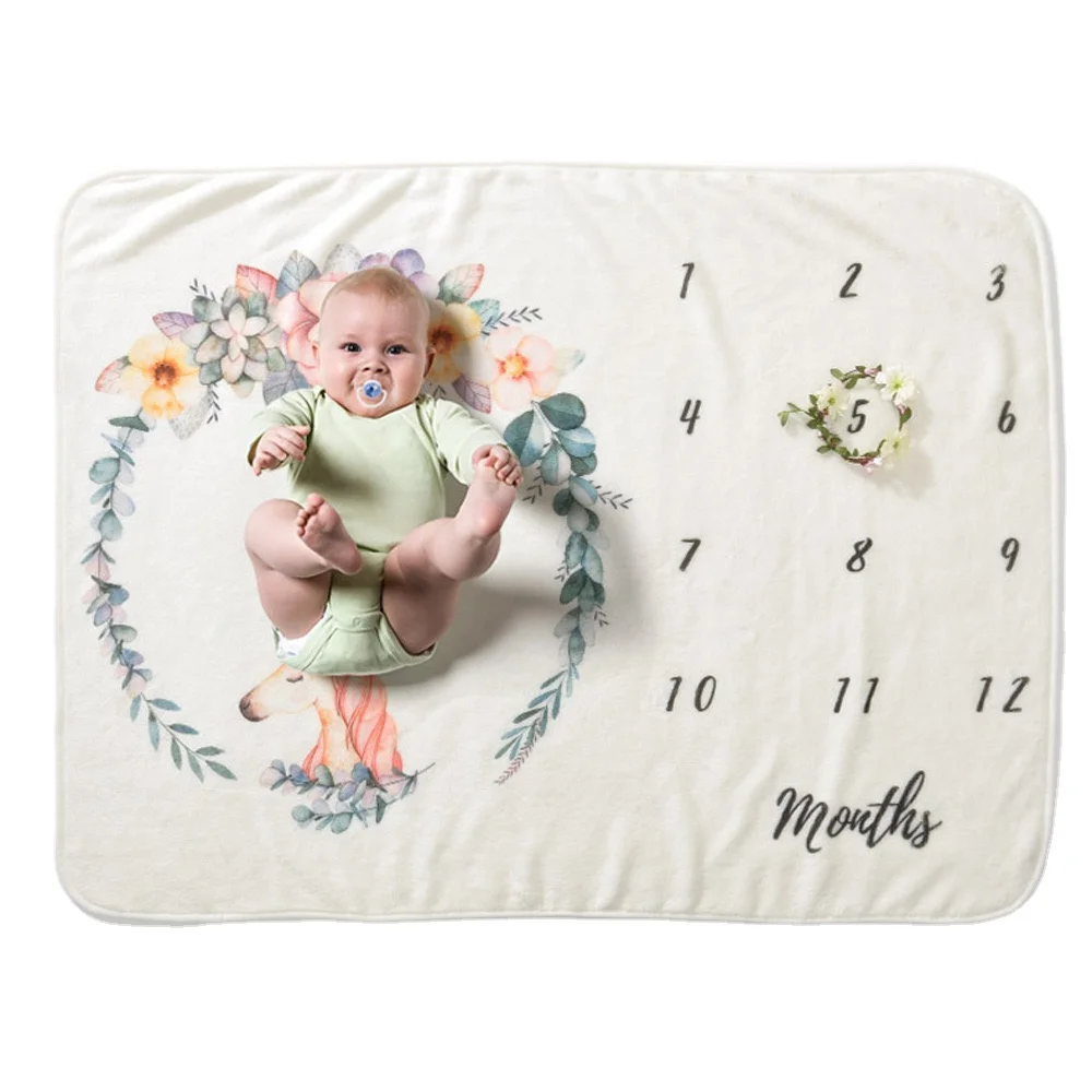 Фланелевое Флисовое одеяло для новорожденных