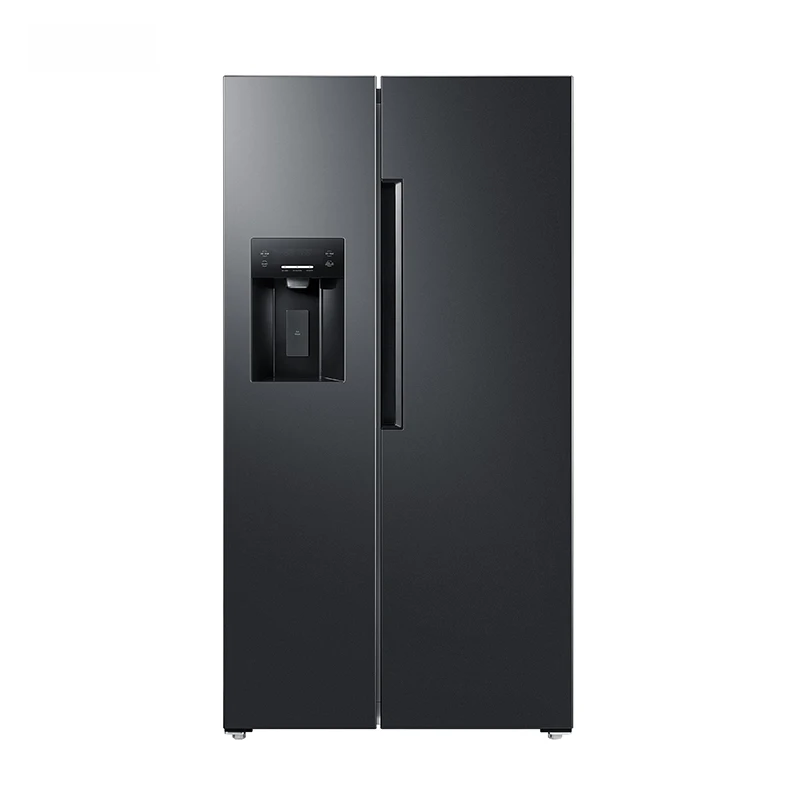Smeta 20cu.ft Home 110V No Frost Side By Side Refrigerator Fridge With Ice maker