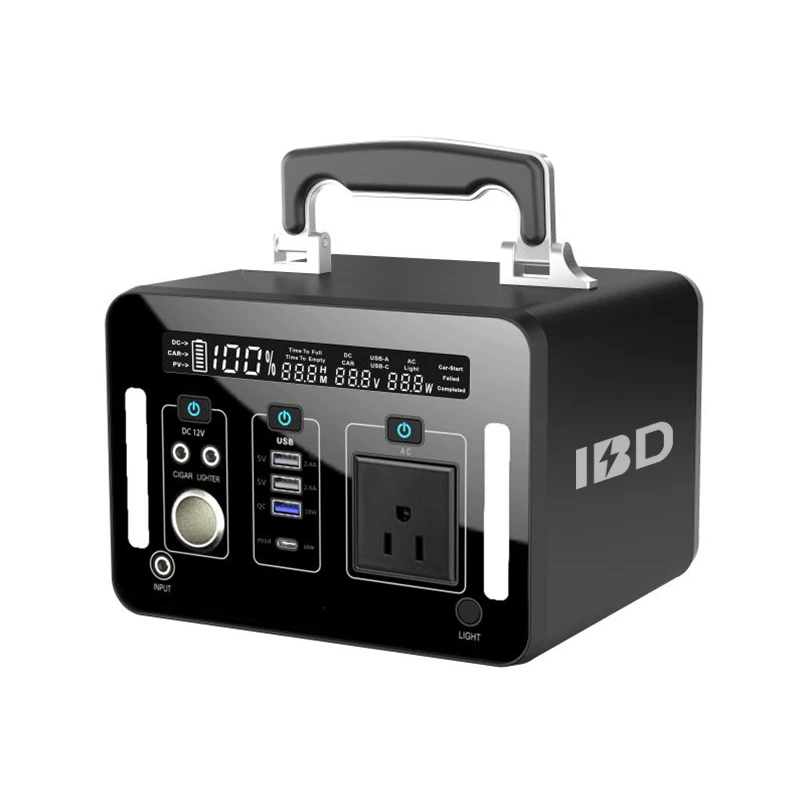 IBD 2021 Emergency Power Station 270000Mah 1000 Watt Portable Battery Power Station With Chargers