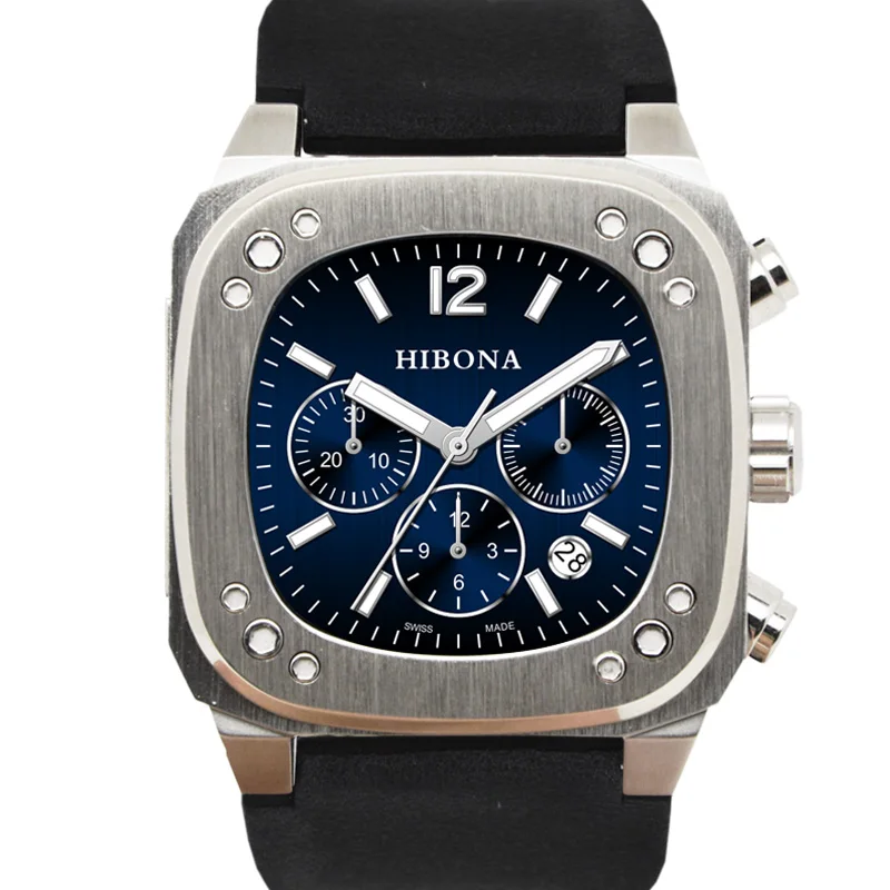 Fit Ronda 715 ETA2894 Stainless Steel Custom Luxury Sapphire Crystal Watch case