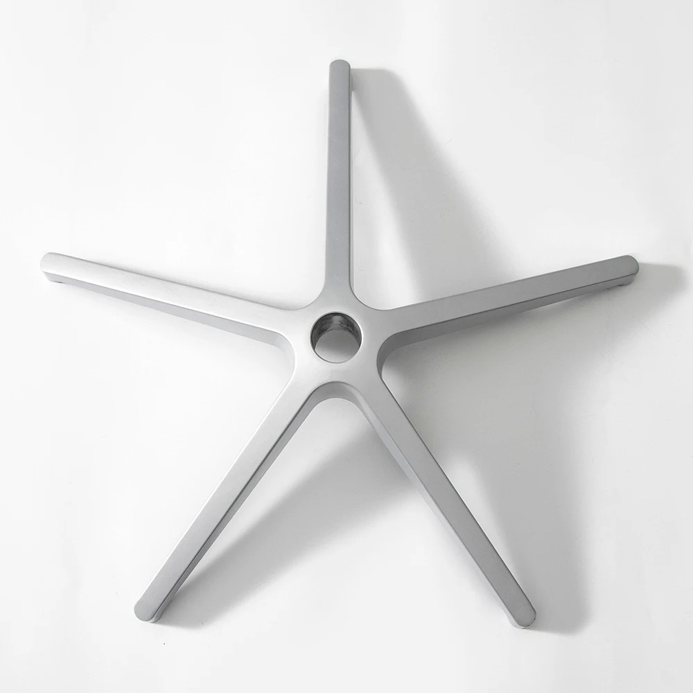 AL343H Radius 343mm Manufacturer office chair spare parts 5 star Chair base Aluminum Swivel