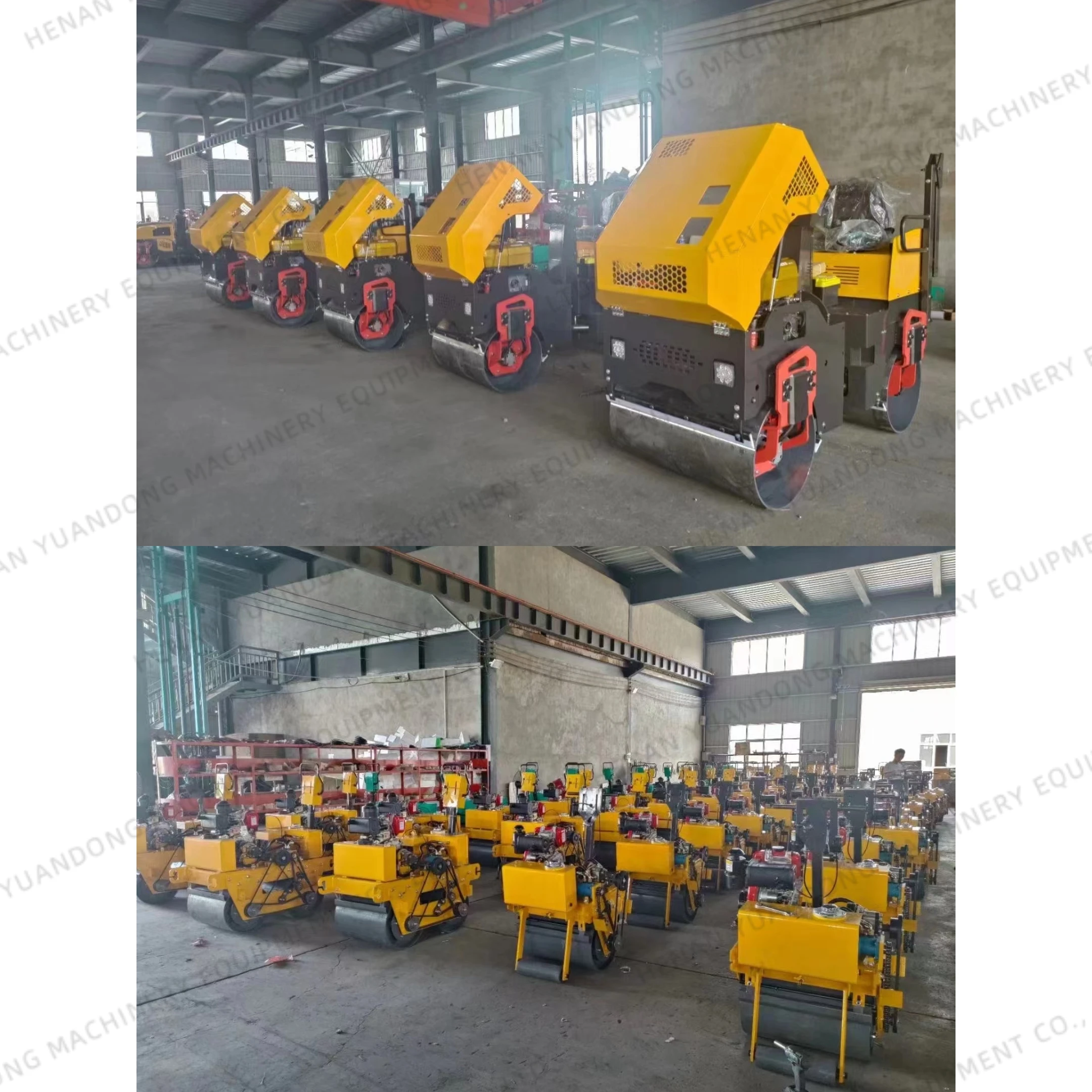 2Ton 3Ton Driving Type Double Drums Road Roller Diesel Engine Soil Compaction Machine