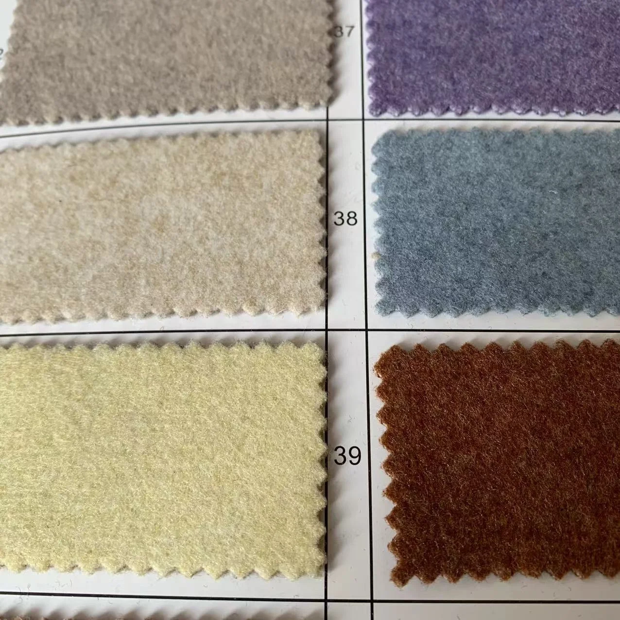 Sense Coat Coat Stock Factory Supply Elastic Fabric Needled Fabric 2spandex Multi-color Fleece 470gsm 98polyester 11 Woven