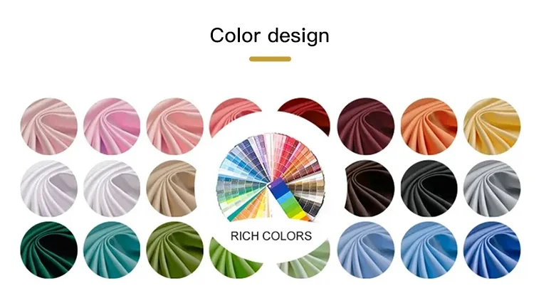 Hejin Manufacturer Custom OEM Breathable Plain Stretch Woven Chiffon Print Floral Silk Georgette Jersey Fabric for Clothing