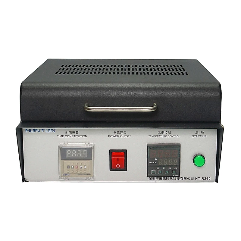 HT-R260 BGA Reballing Reflow Oven Hot Plate Repair Rework Welding Machine with Heater Tools Heating Area 120X200MM 220V 110V