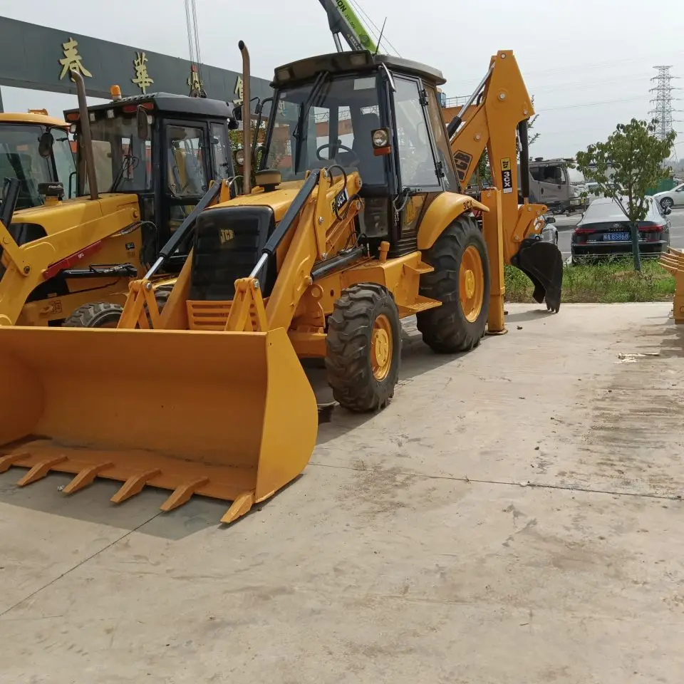 JCB 3CX для продажи подержанный экскаватор-погрузчик в США Подержанный 4CX Ретро экскаватор