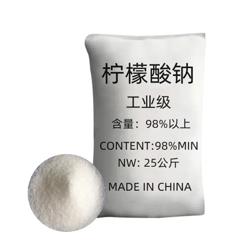 Bulk sodium citrate white powder