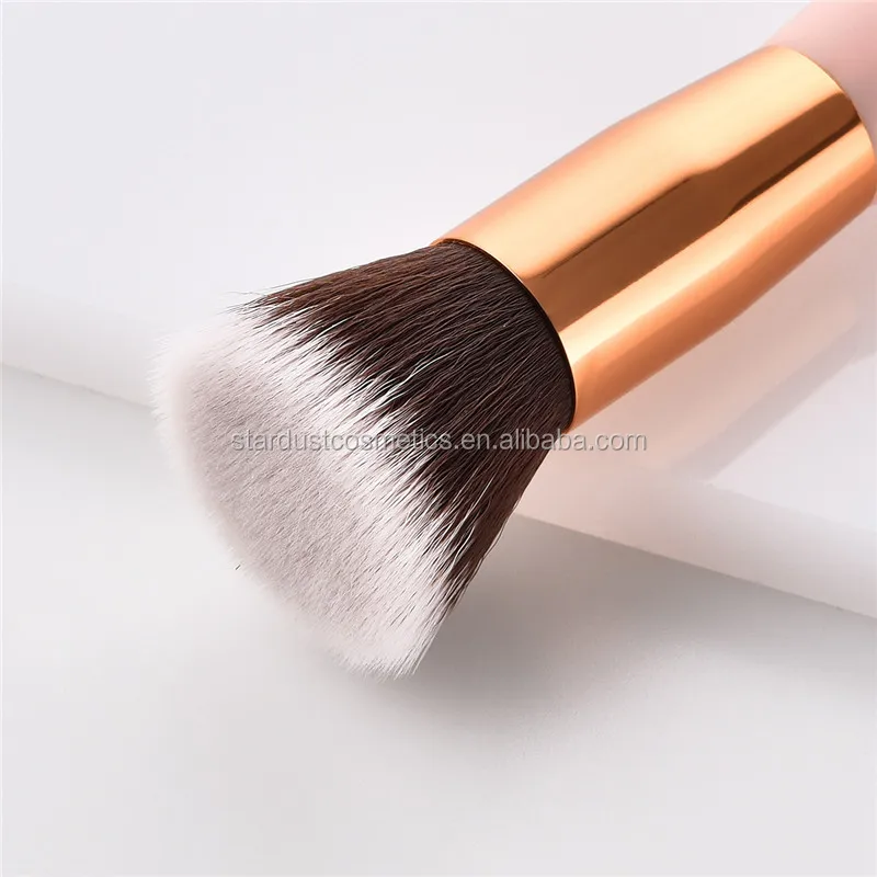 15 pcs Beauty Best Makeup Brushes Beauty pink makeup brushes custom label logo makeup brush set