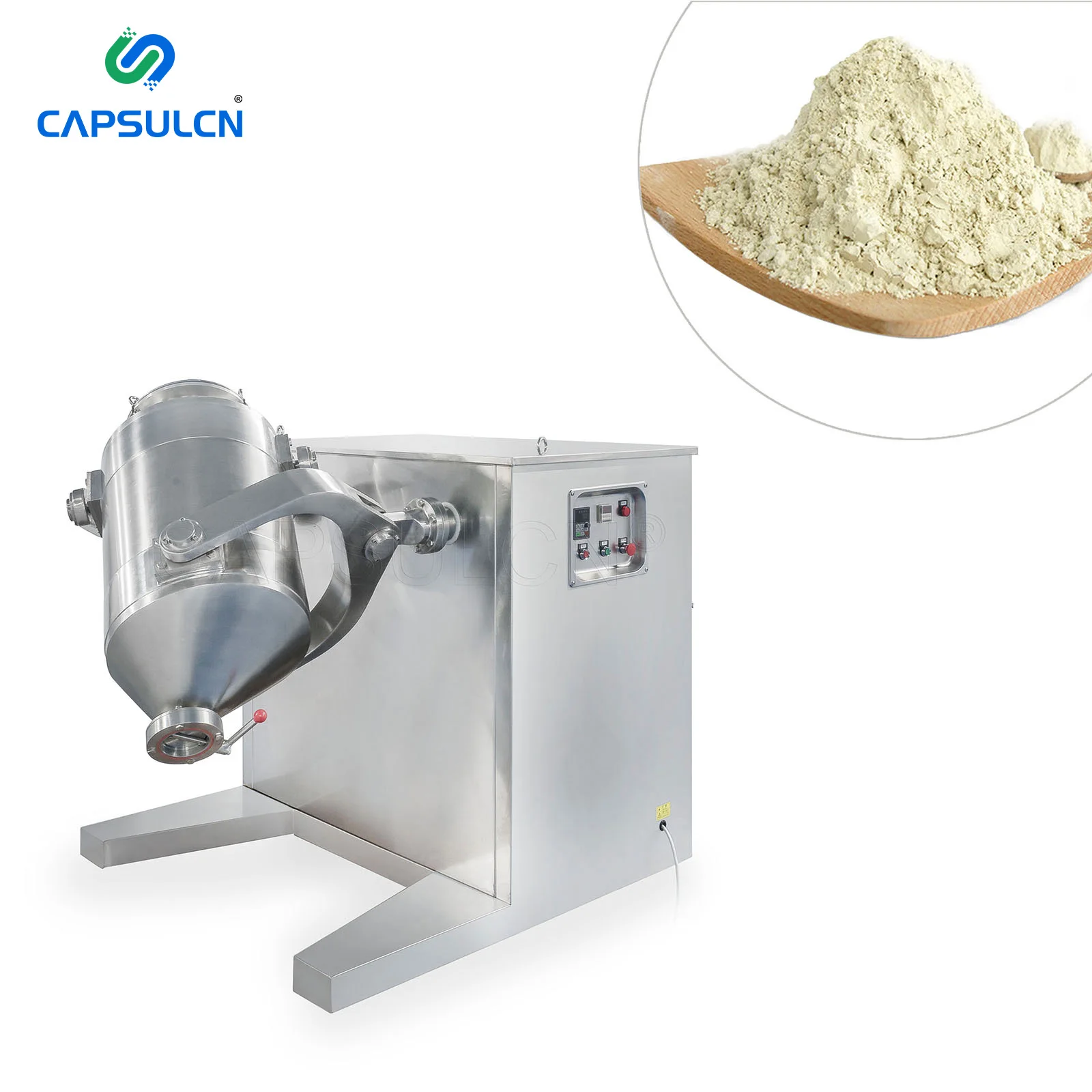 SH-100 3D Industrial Dry Powder Chemical Powder Mixer Blender