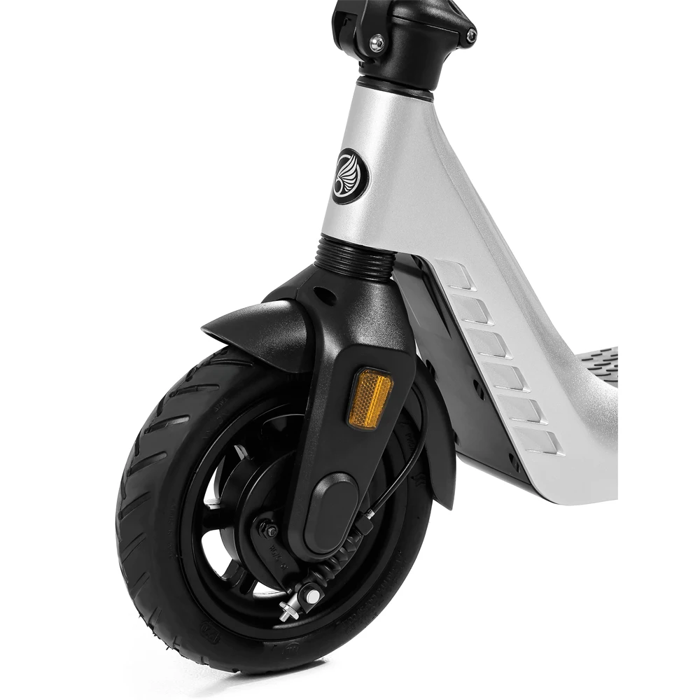 Meet New EN17128 Smart Electric Kick E Scooter with Double Mechanical Brake Lever and Suspension