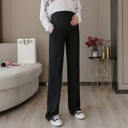 Новинка 2020, Леггинсы для беременных из 100% хлопка, регулируемые эластичные Леггинсы для беременных с индивидуальным логотипом и принтом, штаны для беременных