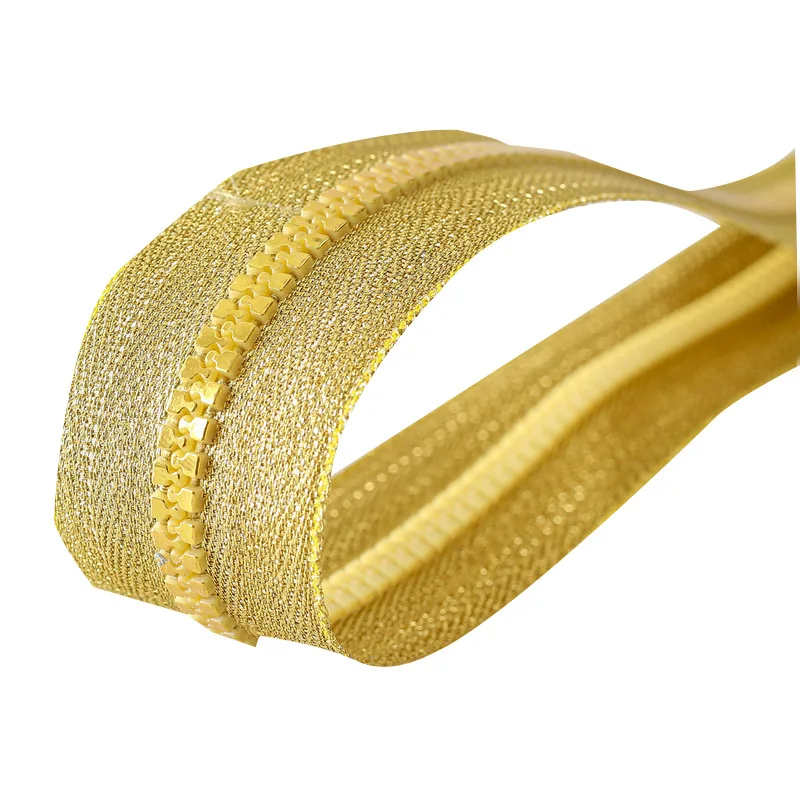 Wholesale Prices 3# 5# 7# Zipper Fluorescent Teeth Resin Zipper Fashion Big Teeth Plastic Zipper For Backpack Bag