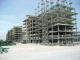 Китай низкая цена плоская упаковка легкая сталь удобрение хоббит ангар стальная конструкция склад