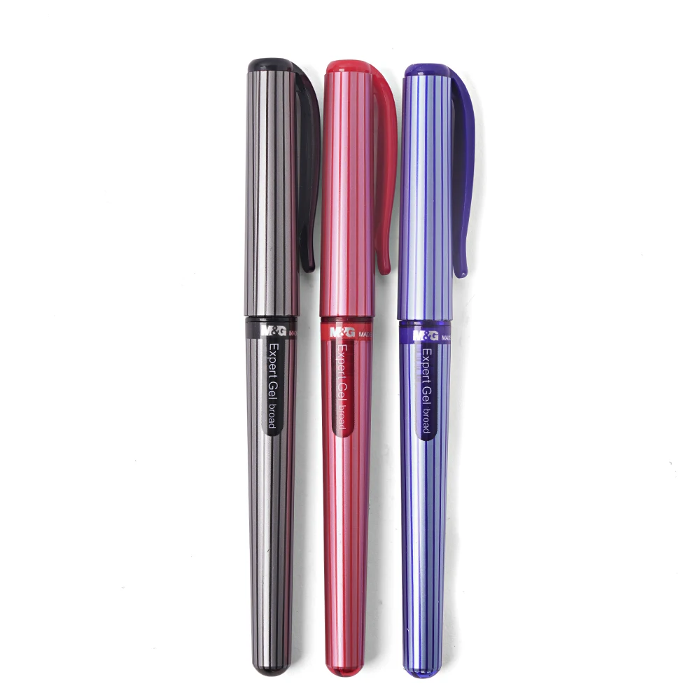 1mm Office Stationery Business Black Color Ink Signature Oil Gel Pen