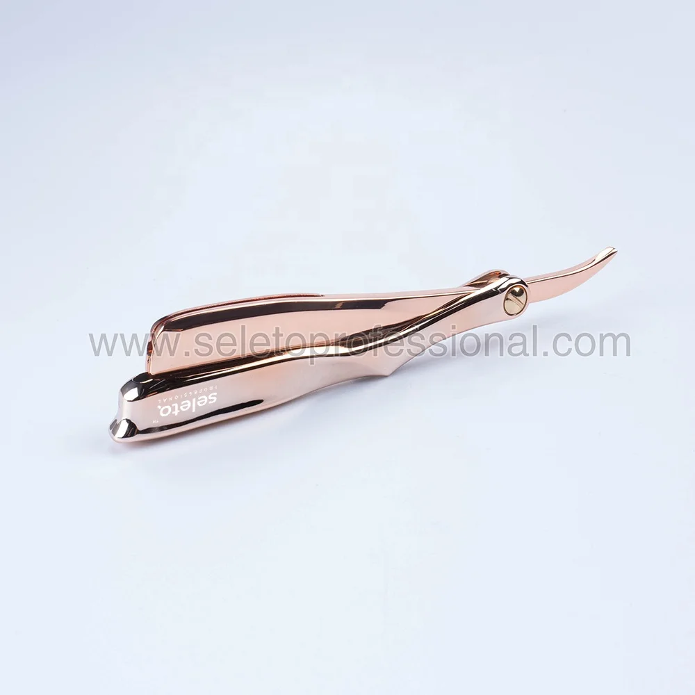 Baber Professional Vintage Barber German Fine Straight Razor Cutting Edge Pin Shaving Razor With Logo