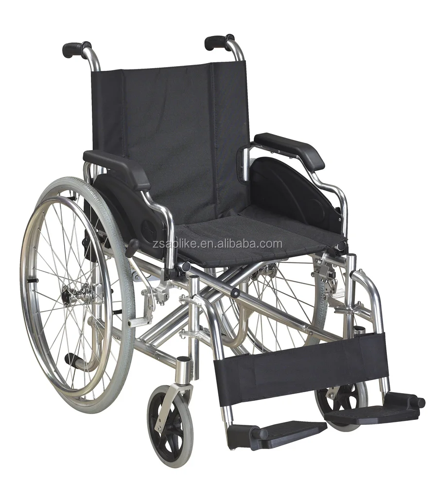 Factory price Light weight Customized Comfortable manual folding aluminum Wheelchairs for sale