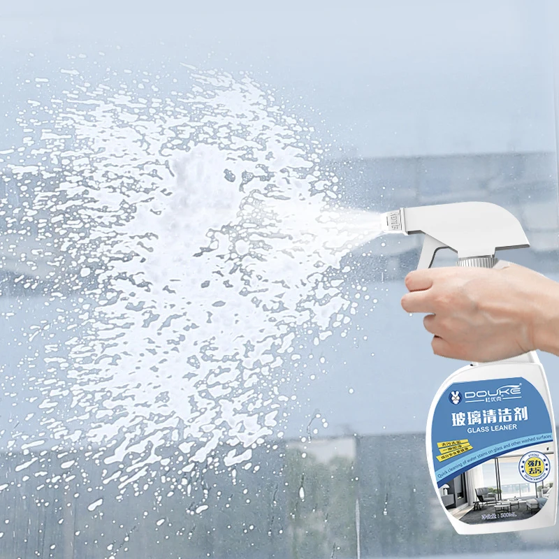 Household Cleaning Disinfection Products Anti Fog Mirror Window Glass Cleaner Spray