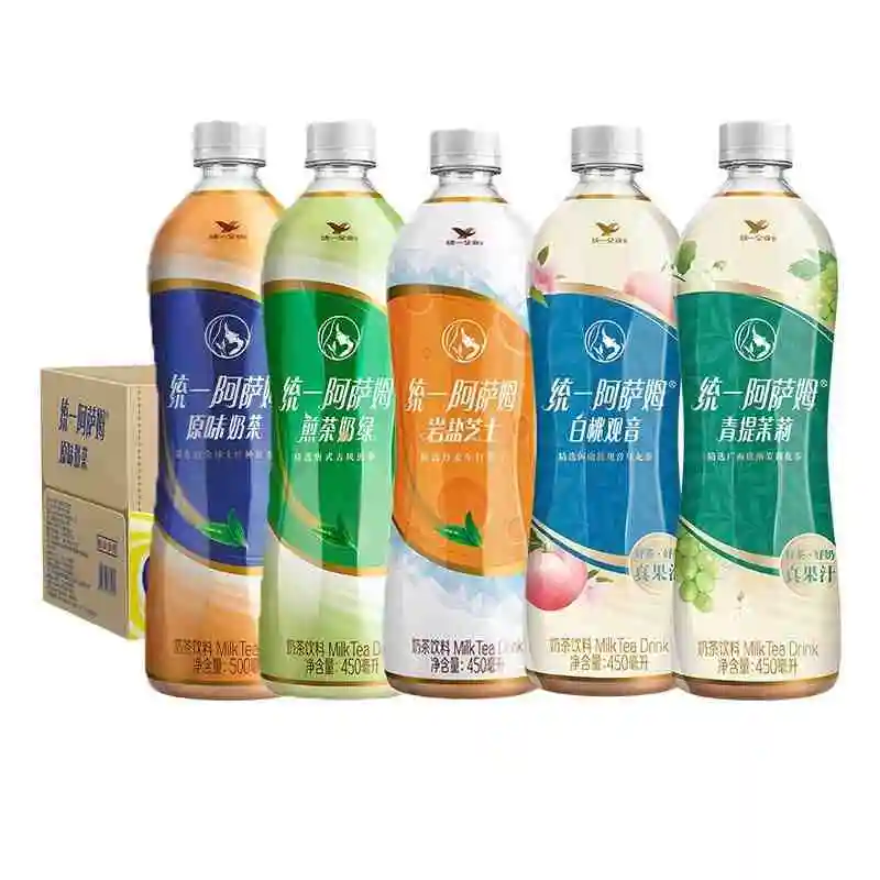 Hot Selling Chinese Popular Assaam Tea 500ml Exotic Drink Flavor Milk Tea