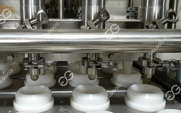 Cone Chocolate Bite Jian Cone Cup Rotary Filling Machine Mini Waffle Cones Filling Ice Cream Machine
