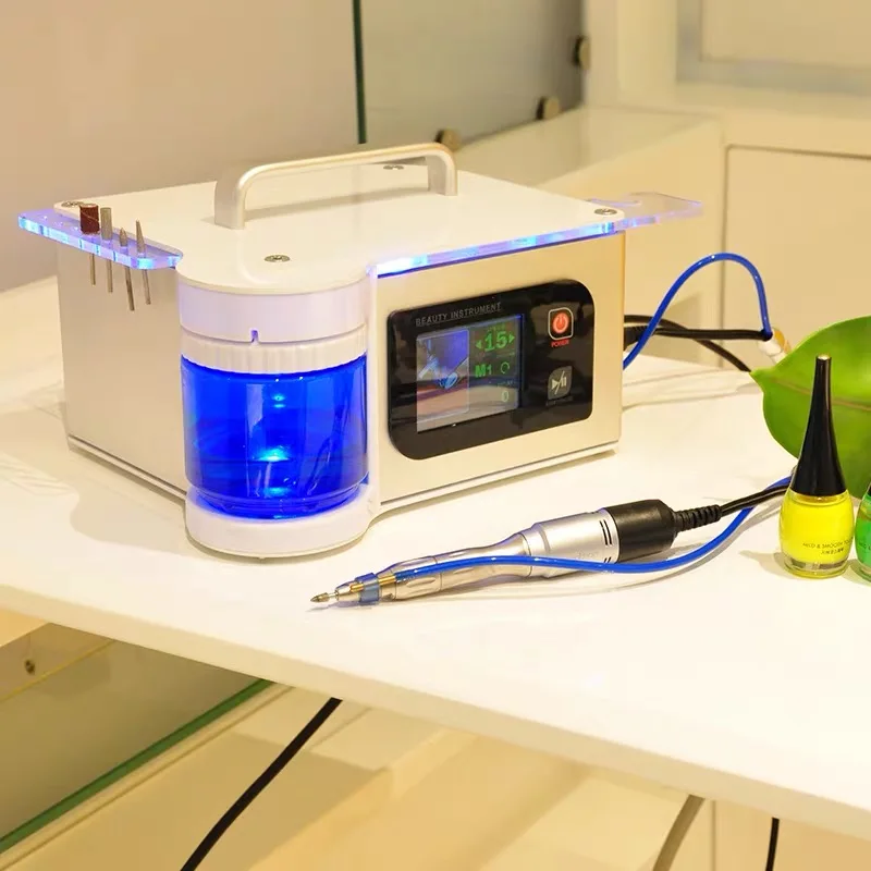 GOMECY Nail drill machine Nail polishing manicure pedicure set with water spray function