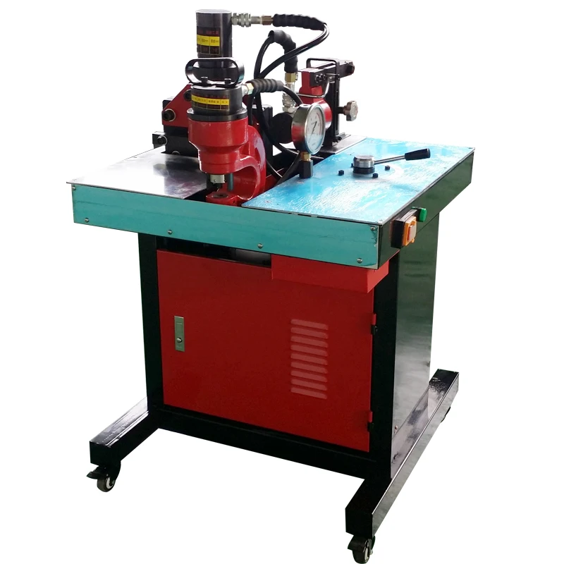 Popular Hydraulic Combined 3-in-1 Busbar Bending Machine For Switchpower System With 1 Year Warranty