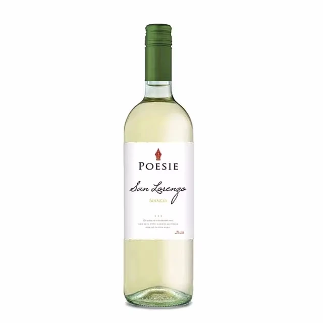 Italian white wine - San Lorenzo Bianco - Poesie - Glass Bottle 0,75 - Color: Straw Yellow - Palate: dry