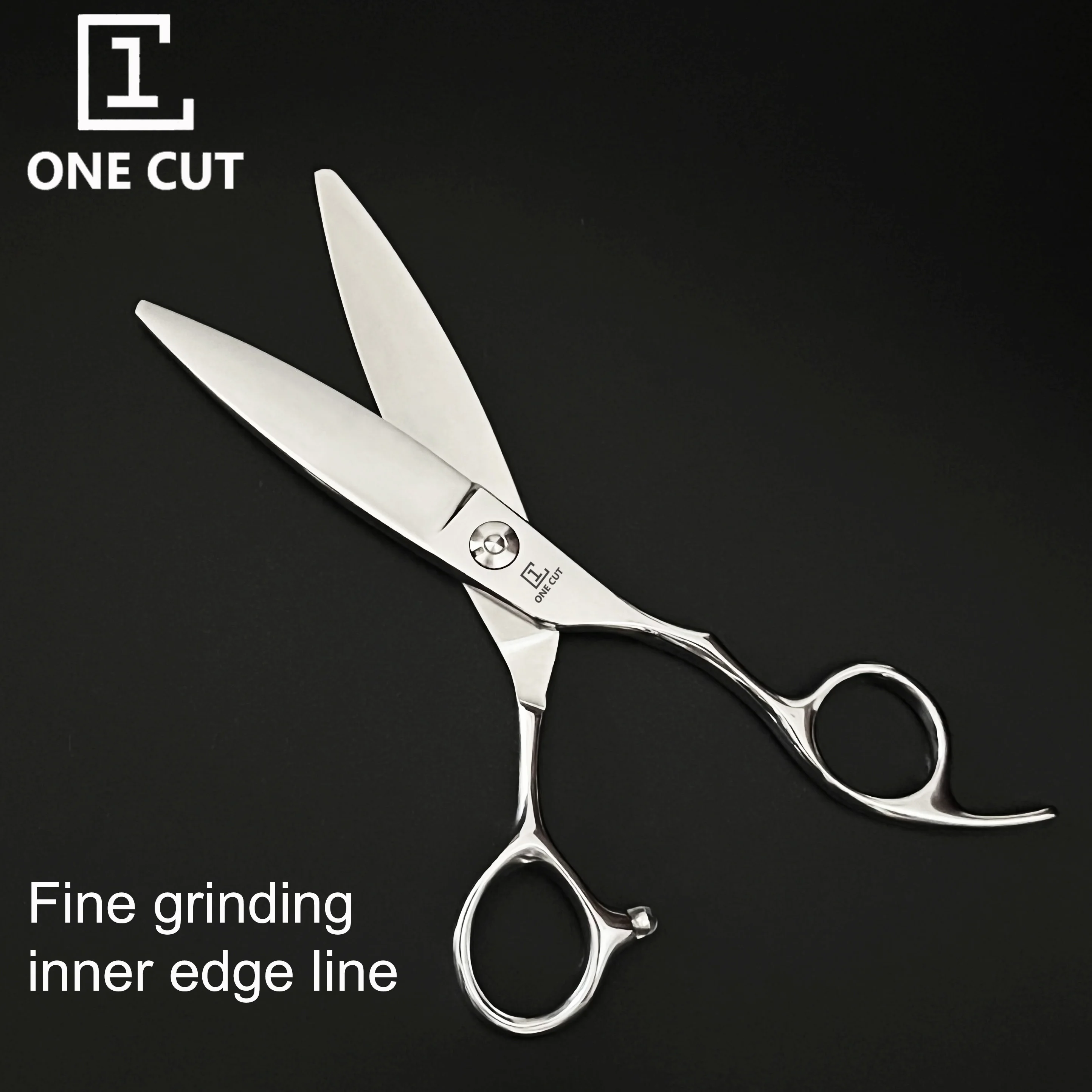 Barber Sliding Cutting Professional Hair Cutting Scissors Hairdressing Scissors 6 Inch