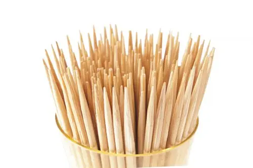 
Promotion 65mm Bulk Bamboo Toothpicks in bottle 