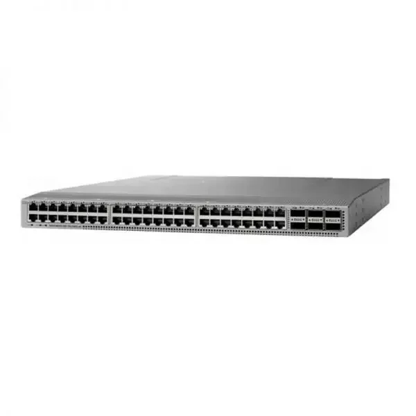 Оригинальный Новый Nexus 9300 с 48p 10G BASE-T и 6p 40G/100G QSFP28 MACsec управляемый сетевой коммутатор gigabit N9K-C93108TC-FX