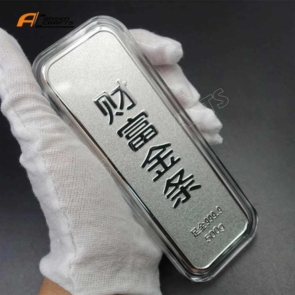 
Wholesales Funny Gift 10oz Gold 24K Fine 9999 Pure Golden United States Bars for Sales Gold Bullion Collectible Ingot 