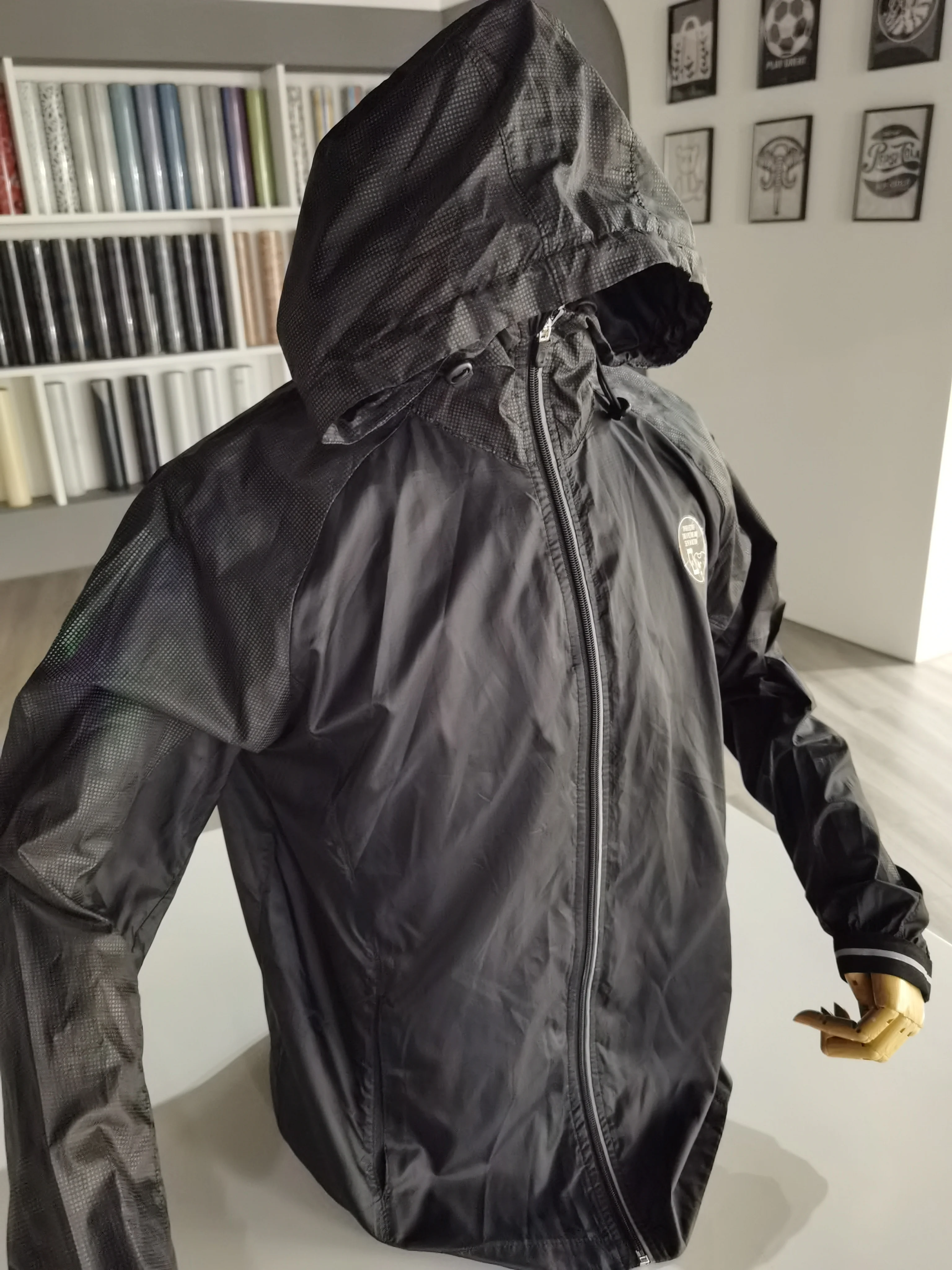 2023 горячая Распродажа светлая Радужная Серебристая хлопковая светоотражающая ткань для светоотражающего жилета