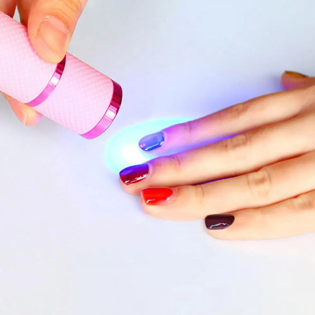 WSY 12W UV Nail Lamp Mini gel polish Lamp Flashlight Torch Wireless Nail Lamp