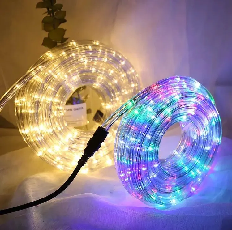 Waterproof Led Rope Light Color Changing 10 Meters Set  Led 220v Outdoor Decoration Christmas Led Rope Light