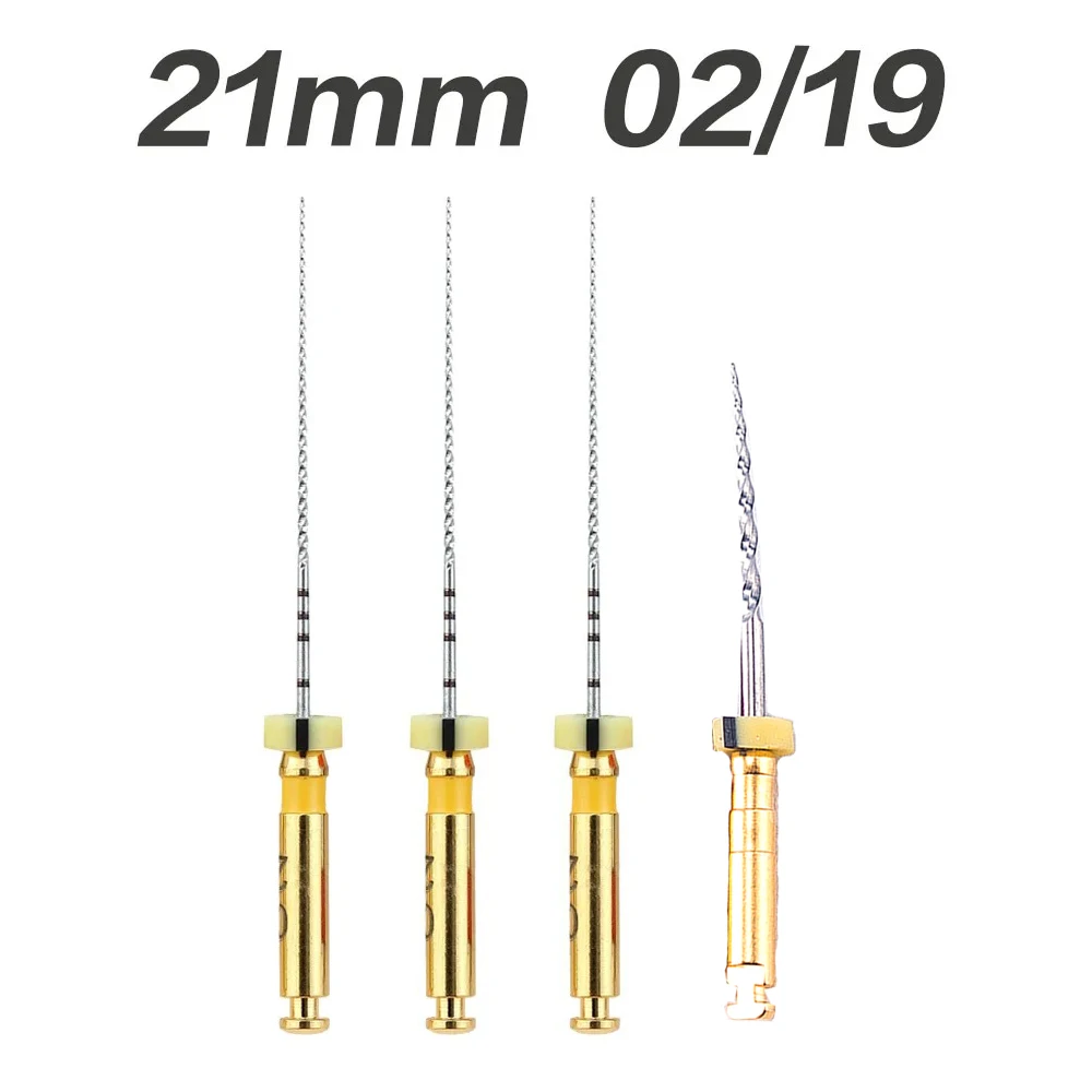 Dental Endodontic Rotary Files X- Path High Quality NiTi Endo Cleaning Files for Curved Canals 6Pcs/Pack