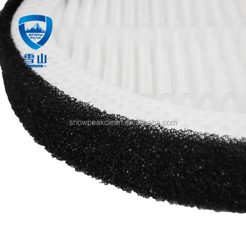 Round HEPA H14 Air Purifier HEPA Filter For Removal Of  Particle Dust