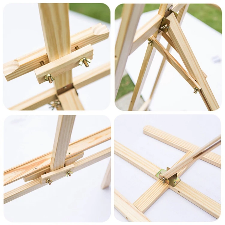 Подставка-витрина A-frame деревянные мольберты для детей художников студентов