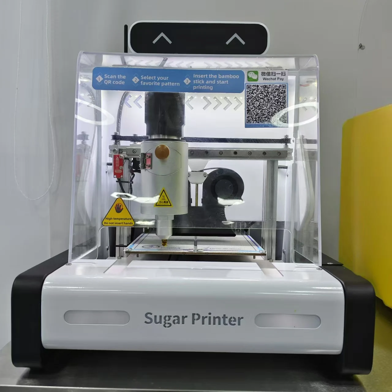 2024 Best Selling Good Price Commercial 3D Printing Sugar Painting Vending Machine For Snack And Food